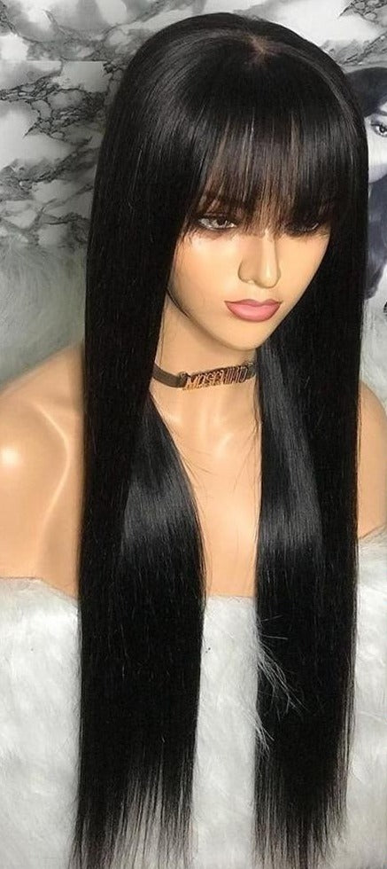 Long Bang Bob Human Hair