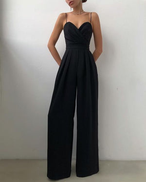 Elegant Wide Leg Jumpsuit