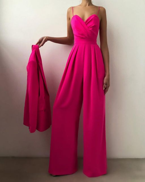 Elegant Wide Leg Jumpsuit