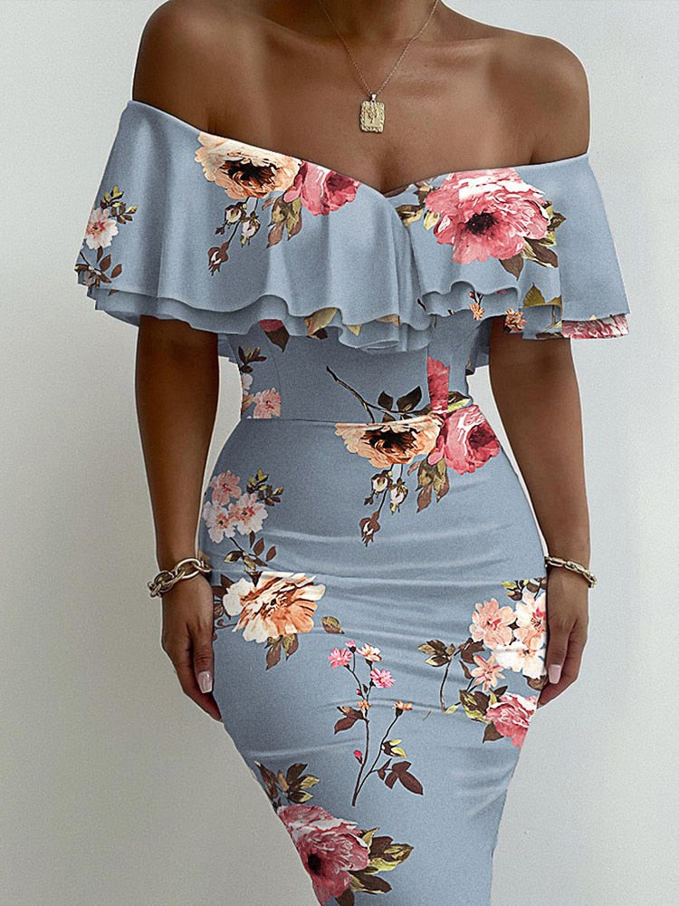 Off Shoulder Women Dress